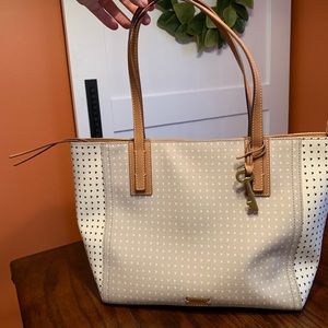 Fossil Rachel tote with zipper